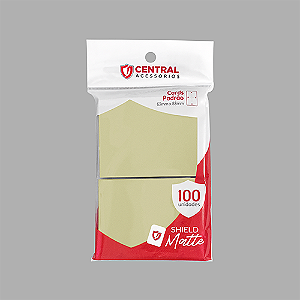 Central Shield – Matte: Marfim