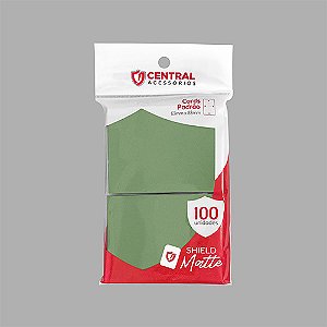 Central Shield – Matte: Verde Pastel