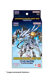 Conjunto Double Pack - DP02 - Digimon Card Game
