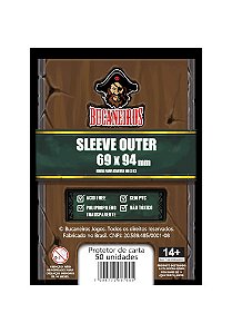 Shield Bucaneiros - Outer Sleeves - Transparente (50 unidades)