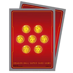 Dragon Ball Super Card Game - Official Card Sleeves 02 -Standard Red