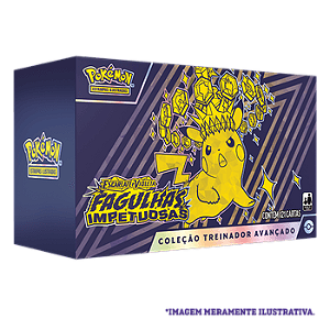 Treinador Avançado Pokémon TCG Escarlate E Violeta 8 Fagulhas Impetuosas