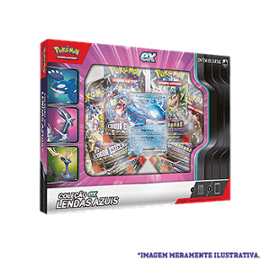 Box Pokémon Coleção Lendas Azuis Kyogre EX