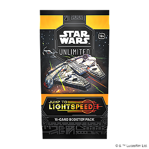 Star Wars Unlimited Jump to Lightspeed - Booster avulso