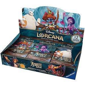Disney Lorcana: Azurite Sea Booster Pack Display