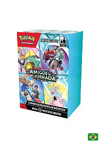 Combo De Pacotes de Booster Pokémon - Escarlate e Violeta 9 - Amigos de Jornada