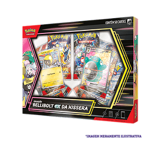 Box Pokémon Coleção Bellibolt ex da Kissera