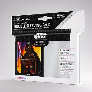 Gamegenic Star Wars Unlimited Art Sleeves Double Sleeving Pack - Darth Vader