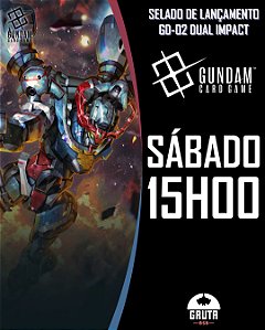 Ingresso - Selado de lançamento Gundam Card Game GD02 - Dual Impact (SÁBADO 25/10 - 15h)