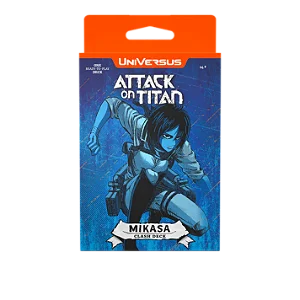 UniVersus - Attack on Titan: Battle For Humanity Clash Deck - Mikasa