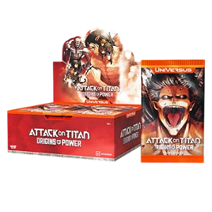 UniVersus - Attack on Titan: Origins of Power Booster Unitário