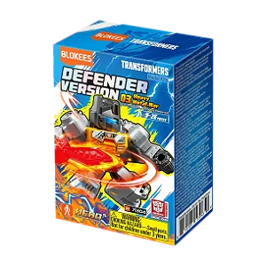 Blokees Transformers Defender Versão 03 Heavy Metal War - Caixa Surpresa 1 unidade