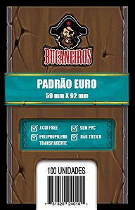 Sleeve Euro (59x92) - Bucaneiros