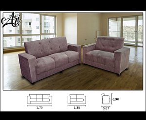 SOFA ARI 2 E 3 LUGARES