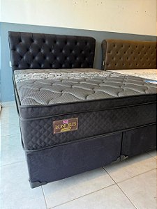 COLCHÃO SUPER KING LONDRES GAZIN MOLA  MOLEJO MOLAS ENSACADAS ALT320 COMP2030 LARG1930  -PRETO