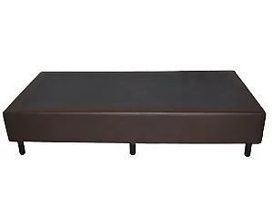 BASE SOLTEIRÃO 1,08X1,98X30CM - MARROM NOBUCK