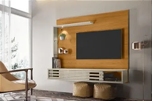 PAINEL BANCADA SUSPENSA FRIZZ SELECT 1.60 CINAMOMO/OFF WHITE