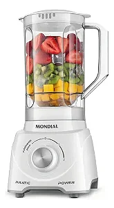 LIQUIDIFICADOR MONDIAL L-97-W 5562-02 Branco 220 V