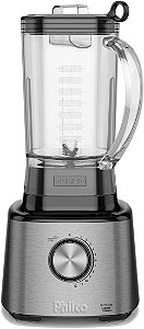 LIQUIDIFICADOR PHILCO PLQ2100PI TURBO 12VEL 3L 1400W 103102167 220 VOLTS -PRETO/INOX