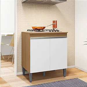 BALCÃO COOKTOP ADRIANA AMÊNDOA / BRANCO