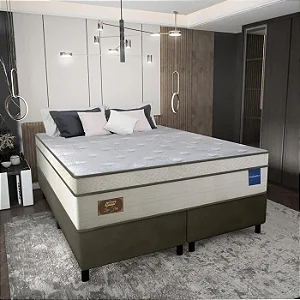 COLCHÃO CASAL GAZIN LUX FIRM MOLAS ENSACADAS 0.34 X 1.88 X 1.38 -AREIA
