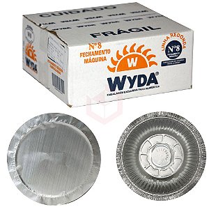 TAMPA ALUMINIZADA (MARMITEX ALUM MAQ No.7, No.8, No.9) C/100un