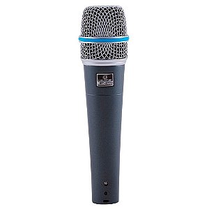 Microfone Dinâmico Waldman BT-5700 Broadcast Super Cardioide