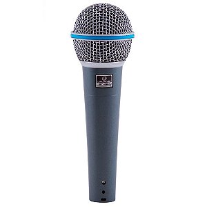 Microfone Dinâmico Waldman BT-5800 Broadcast Super Cardioide