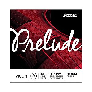 Corda Avulsa D'addario Prelude 4/4M J812 para Violino Lá