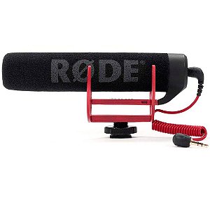 Microfone Direcional Rode VideoMic GO para Câmera