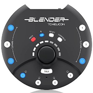 Interface de Áudio Tc-Helicon Blender USB