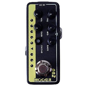 Pedal Mooer M002 Preamp UK Gold 900