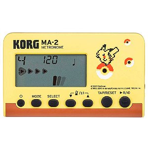 Metrônomo Digital Korg MA-2-PK Linha Pokémon Pikachu