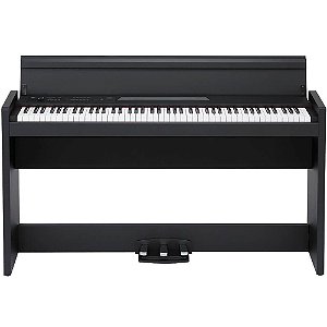 Piano Digital Korg LP-380 Preto 88 Teclas com Estante