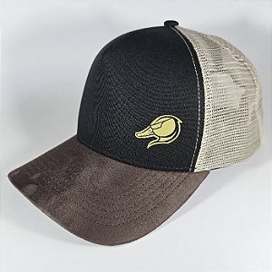 Boné Trucker Camurça