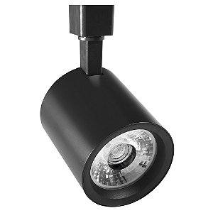 Spot LED para Trilho Preto 25W  3000K