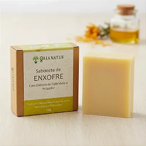 Sabonete Natural de Enxofre Antiacne – Controle da Oleosidade e Limpeza Profunda sem Agressão Para Pele