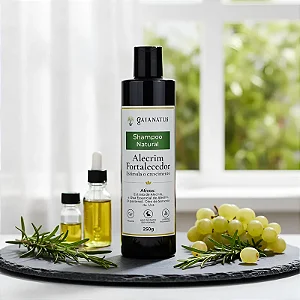 Shampoo de Alecrim Natural – Crescimento, Força e Saúde Capilar