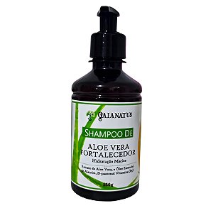 Shampoo de Aloe Vera Fortalecedor Hidratante – Força, Hidratação e Cabelos Renovados
