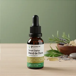 Óleo Capilar Natural – Nutrição e Hidratação