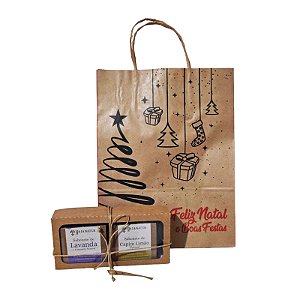 Kit Presente - Harmonia do Campo Sabonete Artesanal Natural