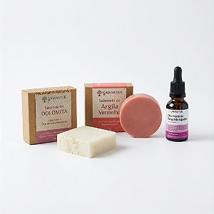 Kit Clareador Anti Idade Natural Gaianatus