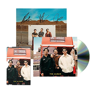 Kit Jonas Brothers - The Album - Capa exclusiva UK (com autógrafo)