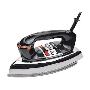Ferro de Passar Metálico a Seco 1100W Preto 127V  BLACK+DECKER