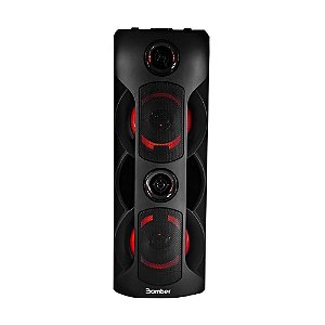 Caixa de Som BOMBER Party 800 Bluetooth Super Potência 50 Watts RMS - Bomber