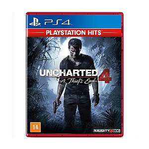 Jogo Uncharted 4: A Thief's End - PS4