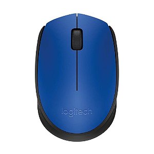 Mouse Logitech M170 1000dpi Azul sem fio