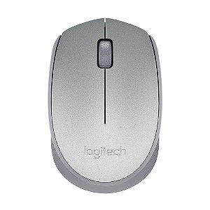 Mouse Logitech M170 sem fio-Prata