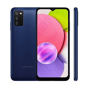 Samsung Galaxy A03s, 64GB, 4GB RAM, Bateria 5000mAh-Azul
