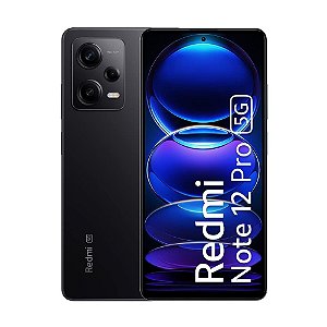 Xiaomi Redmi Note 12 Pro 5G (Preto, 6GB, 128GB) Versão Indiana